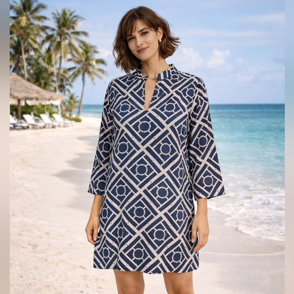 Devon Baer Chinoiserie Dress